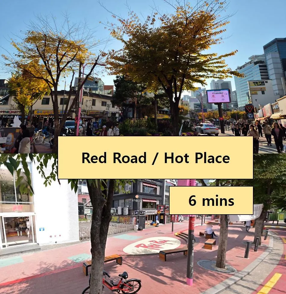 Yuyudang Hongik Univ Apartment Seoul 0*,  South Korea